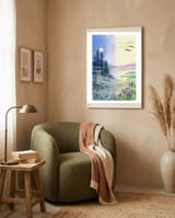 Owl & Twilight framed in a tender room thumbnail