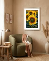 Summerflower framed in a tender room thumbnail