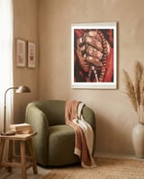 Pray For All framed in a tender room thumbnail