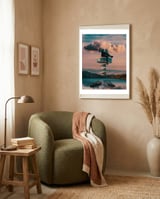 Man On The Tower framed in a tender room thumbnail