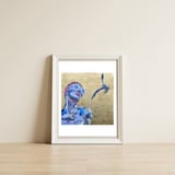 Summer time — framed, leaning against the wall thumbnail