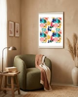 Keep Being Llamazing framed in a tender room thumbnail