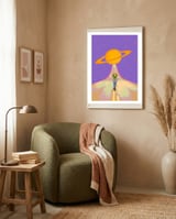Distant Path framed in a tender room thumbnail