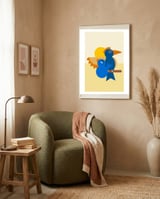 Bird nest framed in a tender room thumbnail