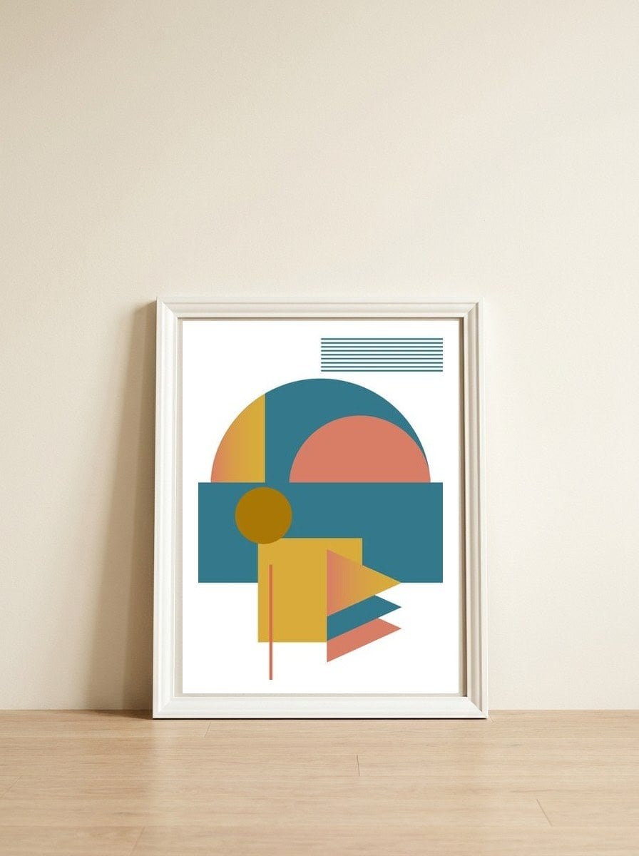Appreciation — framed, leaning against the wall