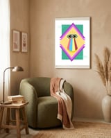 Big eye framed in a tender room thumbnail