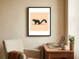 Squirrel framed in a focused room thumbnail