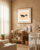 Squirrel framed in a tender room thumbnail