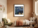Night framed in a playful room thumbnail