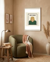 Kurt Cobain framed in a tender room thumbnail