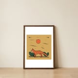 Fox — framed, leaning against the wall thumbnail