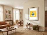 Stay home framed in a grounding room thumbnail
