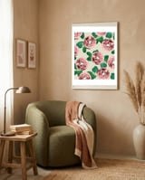 Pomegranate V2 framed in a tender room thumbnail