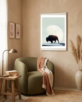 Wild West framed in a tender room thumbnail
