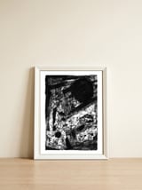On That Day - b&w — framed, leaning against the wall thumbnail