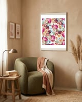 Floral Crush framed in a tender room thumbnail