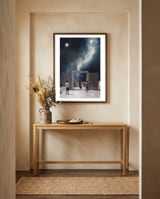 Door to nowhere framed in a welcoming room thumbnail