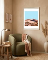 Oasis framed in a tender room thumbnail