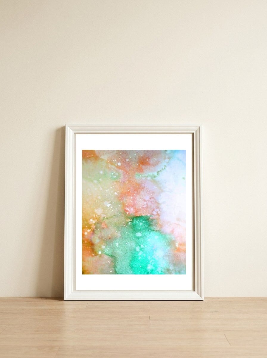 Blessed V2 — framed, leaning against the wall