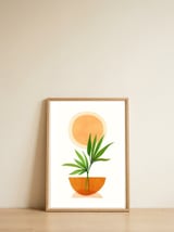 Abstract Happiness — framed, leaning against the wall thumbnail