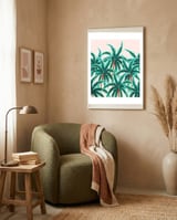 Coconut Trees framed in a tender room thumbnail