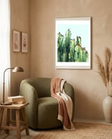 Cactus Love framed in a tender room thumbnail