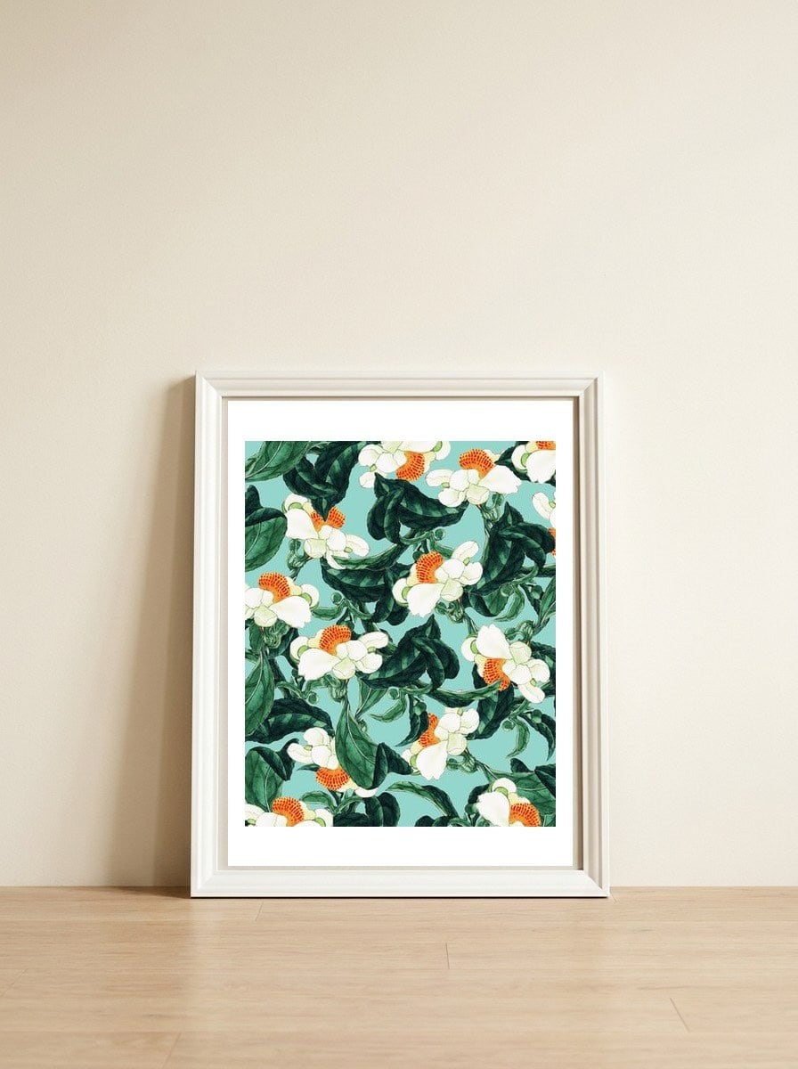 Sunny Side Up — framed, leaning against the wall