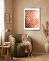 Rose Gold Crush framed in a tender room thumbnail