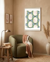 Rose Gold Melon Seeds framed in a tender room thumbnail