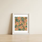 Floral Bunch — framed, leaning against the wall thumbnail