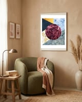 Marble Ecstasy framed in a tender room thumbnail