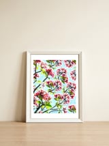 Frangipani — framed, leaning against the wall thumbnail