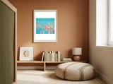Flamboyance framed in a gentle room thumbnail