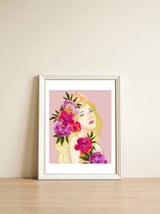 Nature's Child — framed, leaning against the wall thumbnail