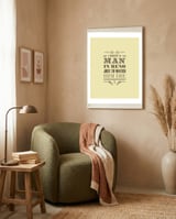 I Shot A Man In Reno framed in a tender room thumbnail