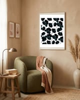 Dark Leaves framed in a tender room thumbnail