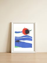 Solar Eclipse — framed, leaning against the wall thumbnail