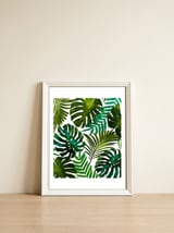 Tropical Dream V2 — framed, leaning against the wall thumbnail