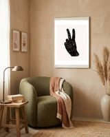 Peace framed in a tender room thumbnail