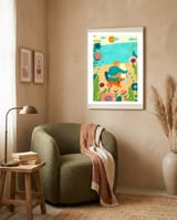Ewe Mean The World To Me framed in a tender room thumbnail