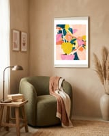 Nature Always Wears The Colors Of The Spirit framed in a tender room thumbnail