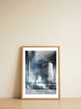 Comet — framed, leaning against the wall thumbnail