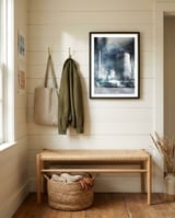 Comet framed in a relaxed room thumbnail