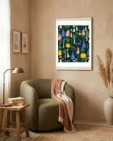 Garden As Though You Will Live Forever framed in a tender room thumbnail
