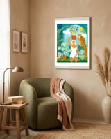 Bring The Jungle Home framed in a tender room thumbnail