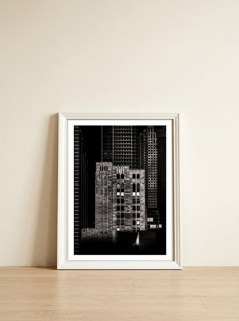 Canada Permanent Trust Building No 1 — framed, leaning against the wall
