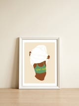 Stay Home — framed, leaning against the wall thumbnail