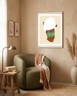 Stay Home framed in a tender room thumbnail