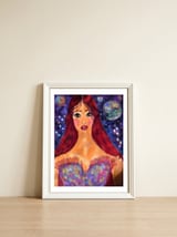 A PRINCESS LOST IN SPACE — framed, leaning against the wall thumbnail