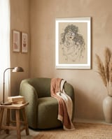 Let's watch the clouds together soon framed in a tender room thumbnail